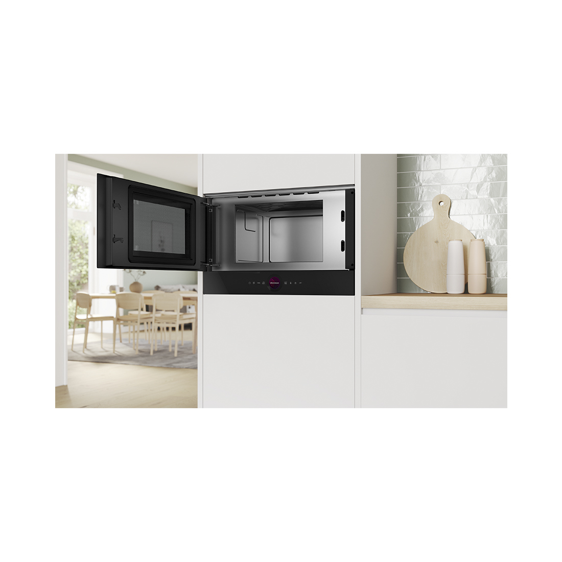 Bosch BFL7221B1 Einbau-Mikrowelle schwarz