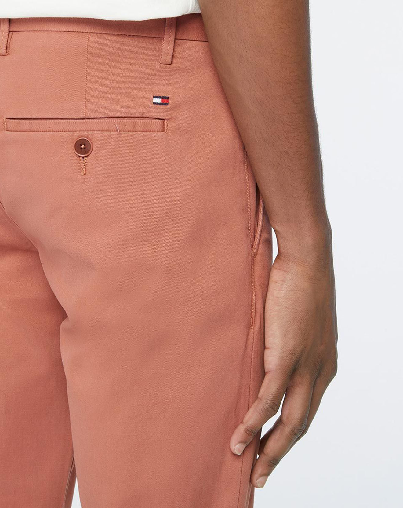 Tommy Hilfiger Pantalon chino 1985 Bleecker cuivre
