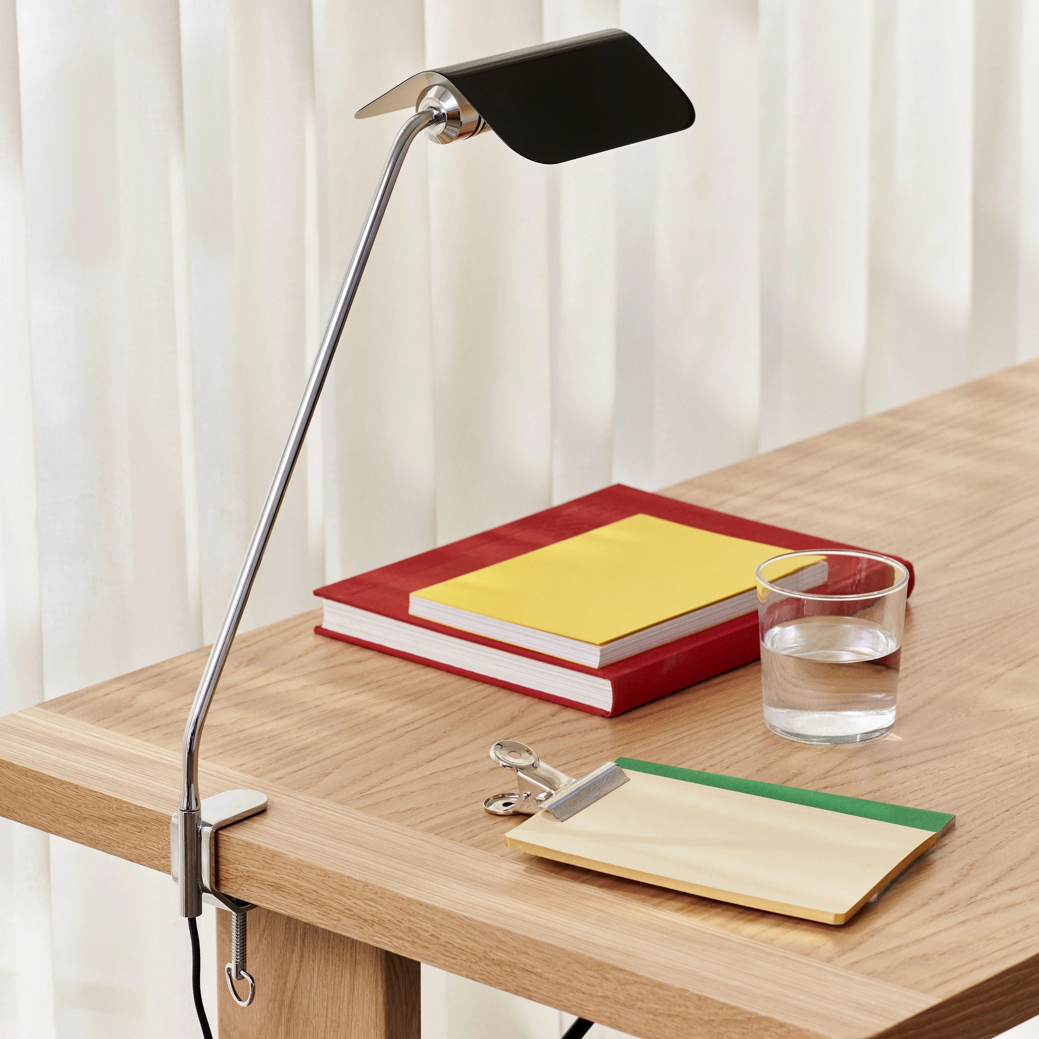 APEX CLIP - Lampe de bureau métal | Noir