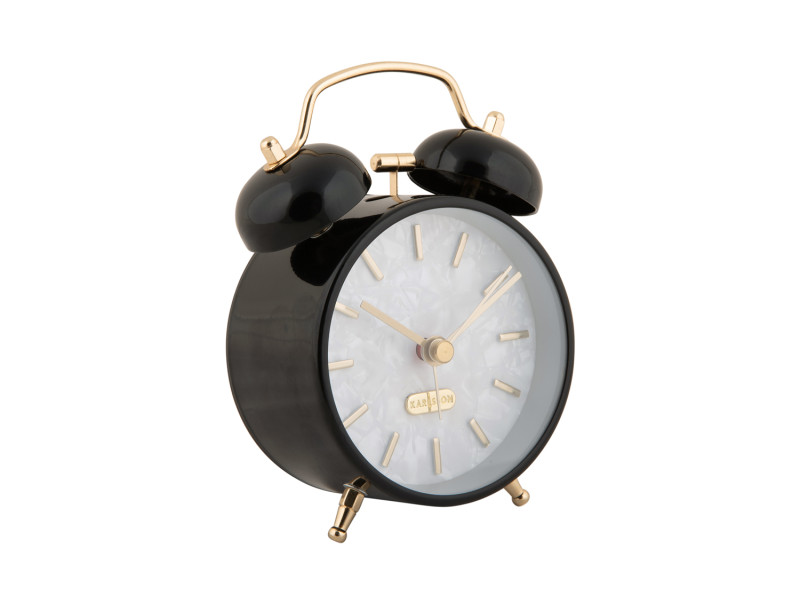 Alarm Clock Pearl Glow KA6009BK Black