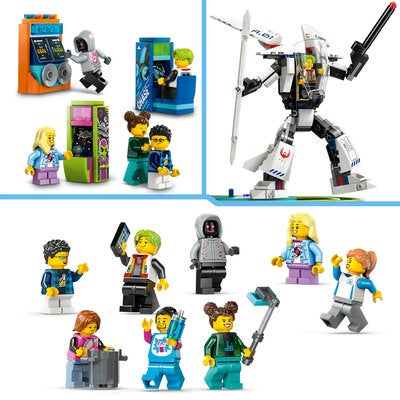 LEGO City 60421 Robotverden med berg-og-dal-bane