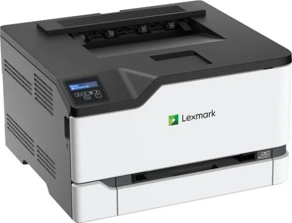 Lexmark CS331dw - Printer - farve - Duplex - laser - A4/Legal - 600 x 600 dpi - op til 24 spm (mono) / op til 24 spm (farve) - kapacitet: 250 ark - USB 2.0, Gigabit LAN, Wi-Fi(n)