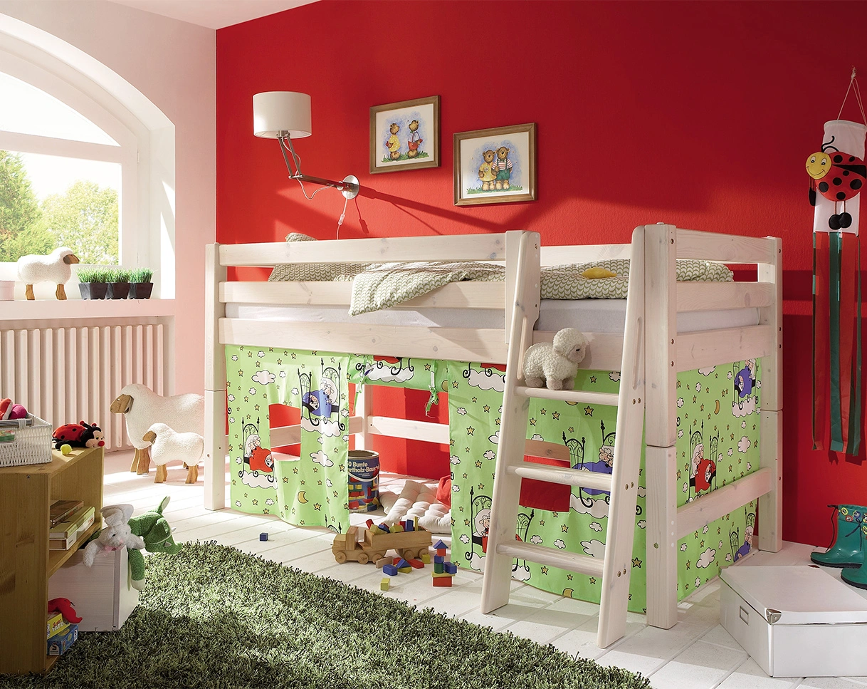 Schrägleiter/Pfosten/Querverstrebung INFANSKIDS (Farbe: weiß)