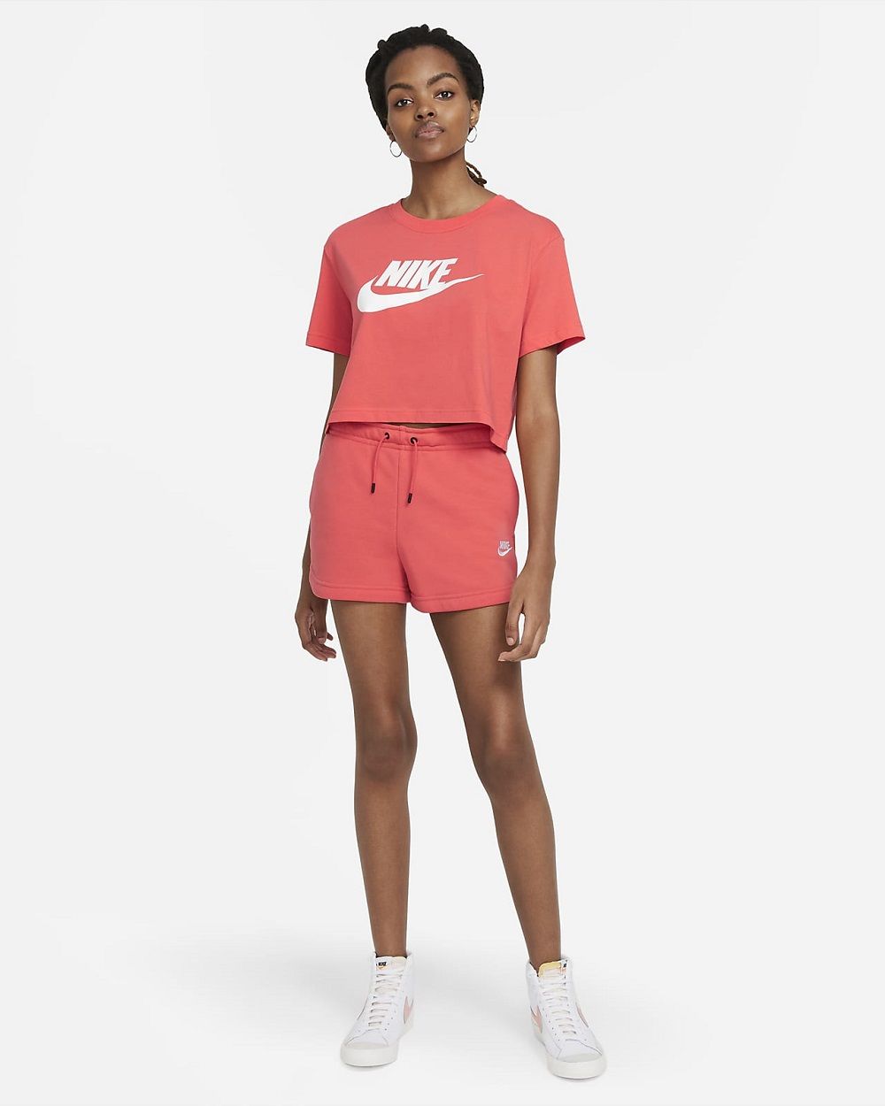 T-shirt Nike Sportswear Essential Orange Saumon pour femme