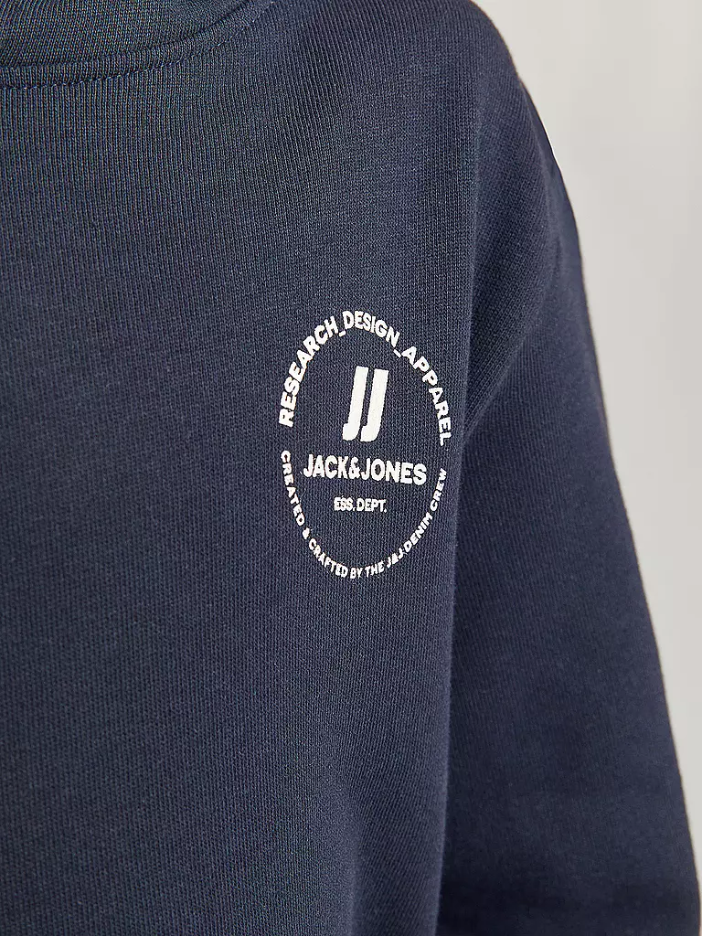 JACK & JONES Jungen Kapuzensweater - Hoodie JJESWIFT  dunkelblau
