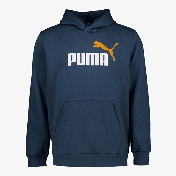 Puma Essentials Big Logo heren hoodie blauw