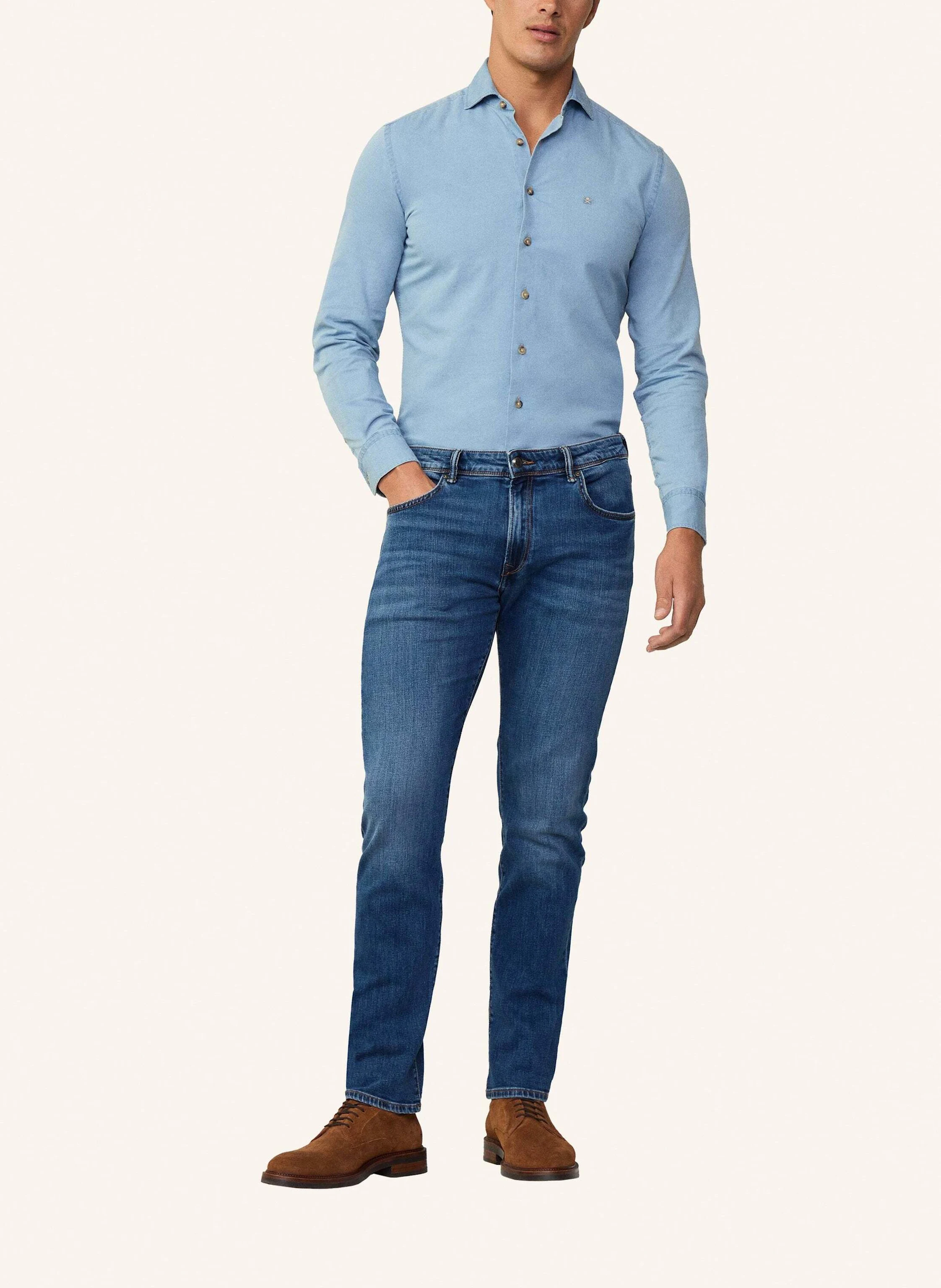 HACKETT LONDON Jeans Overall VINTAGE WASH DENIM CL