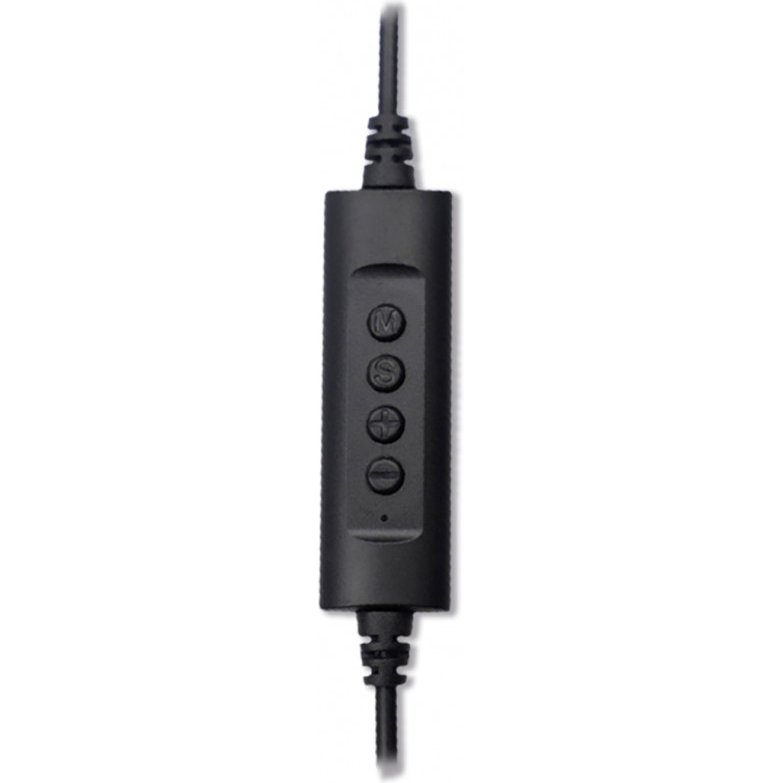 MCL MK1A99BZCSQMUSBAB casque Avec fil Arceau Bureau/Centre d'appels USB Type-A Noir