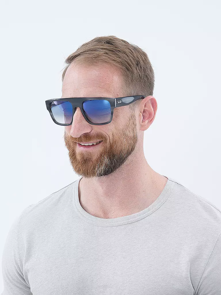 RAY BAN Sonnenbrille 0RB0360S/57 DRIFTER grau