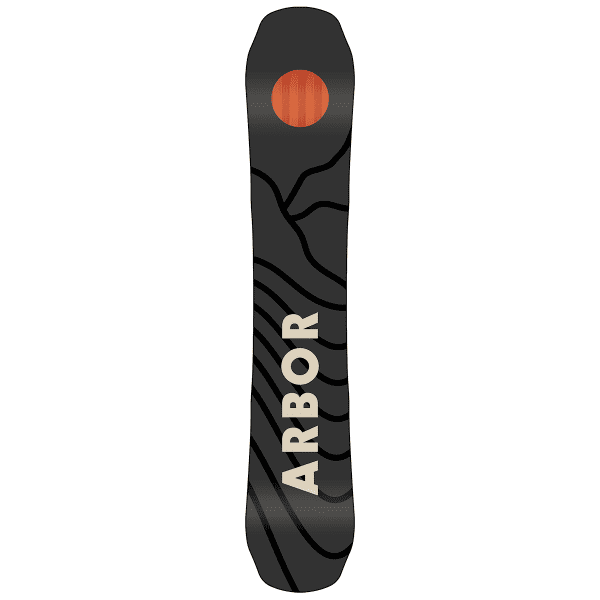 Planche de snowboard ARBOR ELEMENT BLACK/WOOD