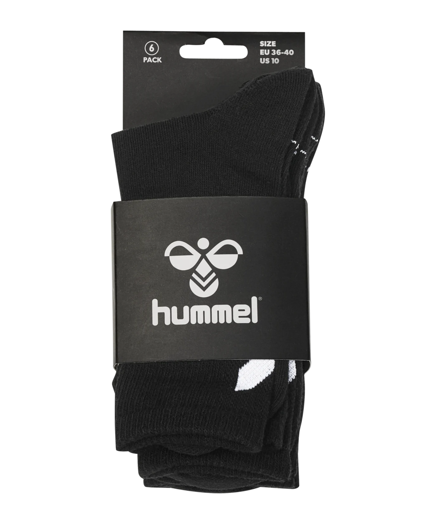 Hummel hmlchevron 6-Pack Socken Schwarz F2001