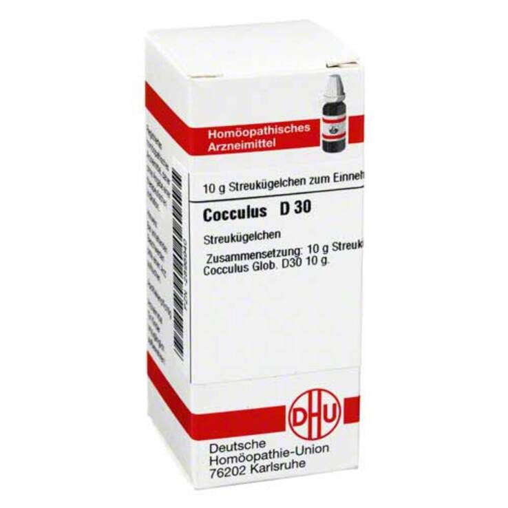 DHU Cocculus D 30 Globuli, 10 g