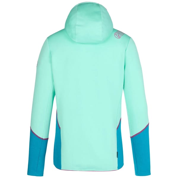 Veste polaire ski rando LA SPORTIVA COSMIC HOODY W TURQUOISE CRYSTAL