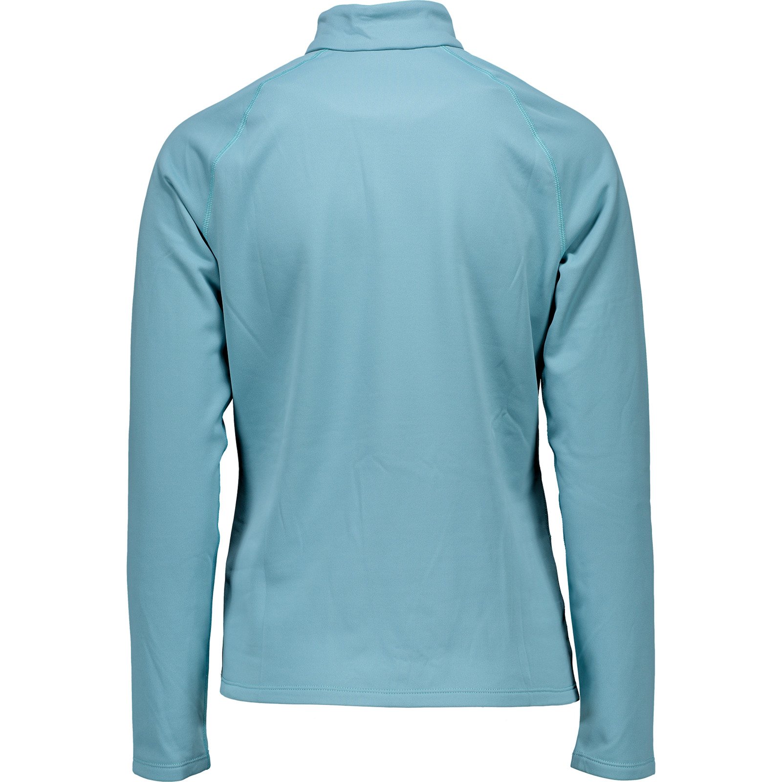 Odlo Damen-Thermolangarmshirt Besso Midlyer Half Zipp M, mittelblau