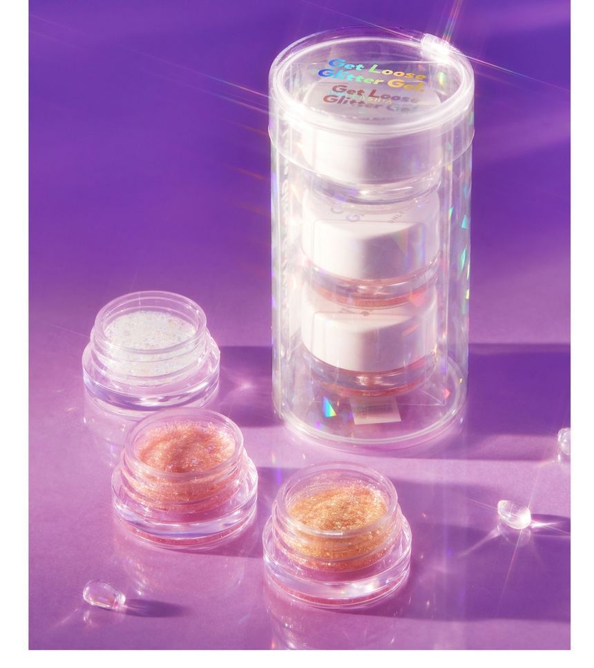 UNLEASHIA - Get Loose Glitter Gel Mini Trio YesStyle Exclusieve Set
