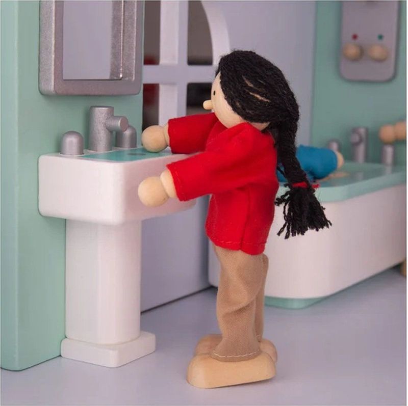 Tidlo - Houten Poppenhuis Meubels - Badkamer - 3dlg.