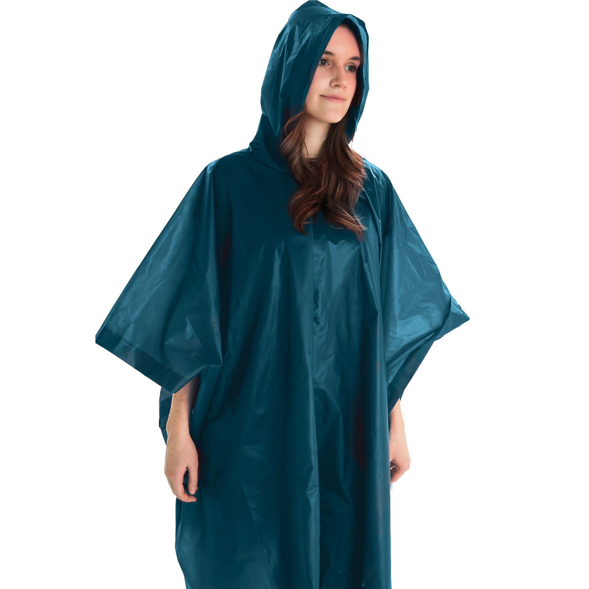 Regen Poncho Erwachsene PEVA 100% wasserdicht leicht
