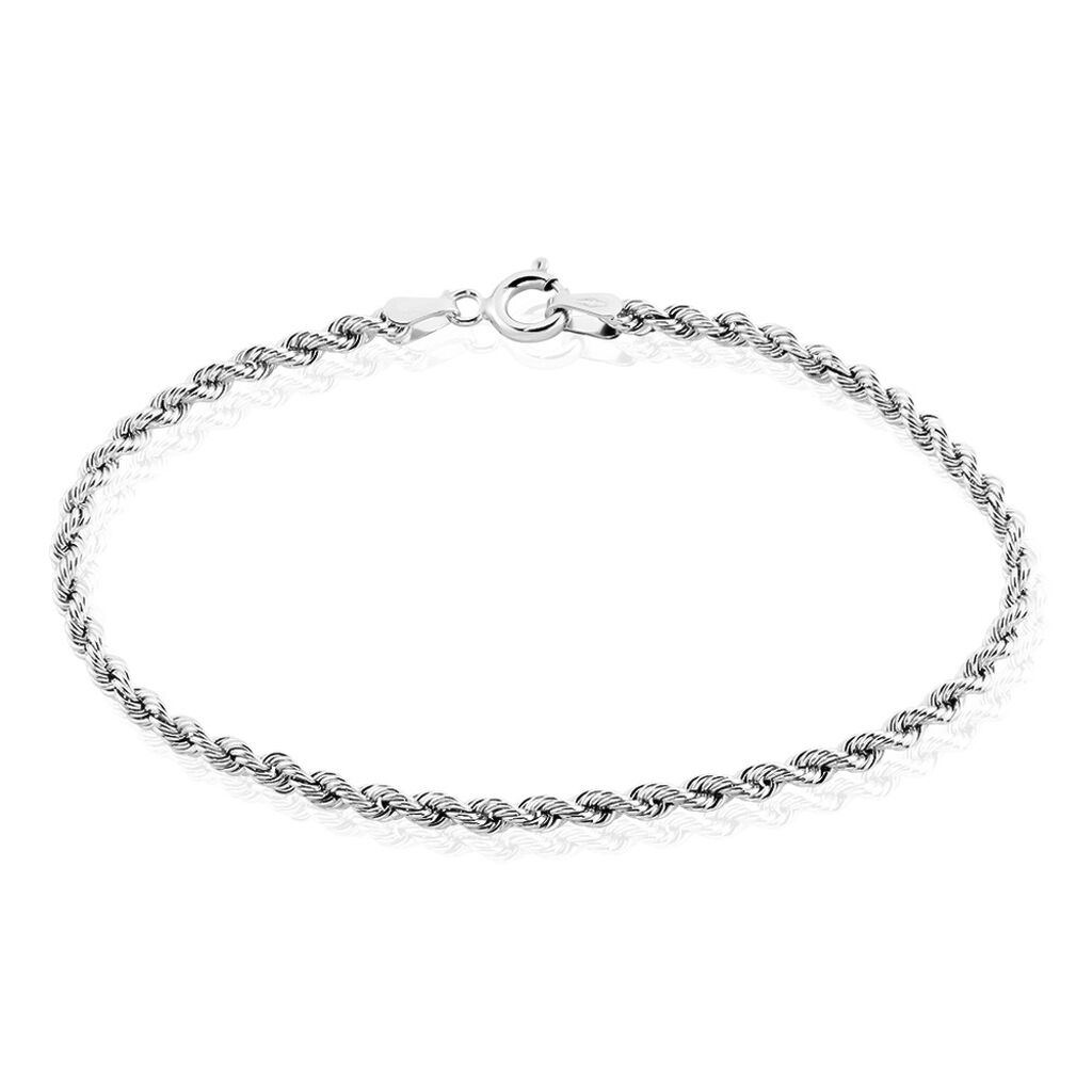 Bracelet Jerry Maille Corde Or Blanc