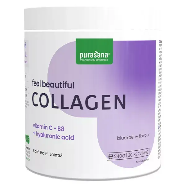 Purasana Sinta-se linda, beleza madura, colágeno 240g