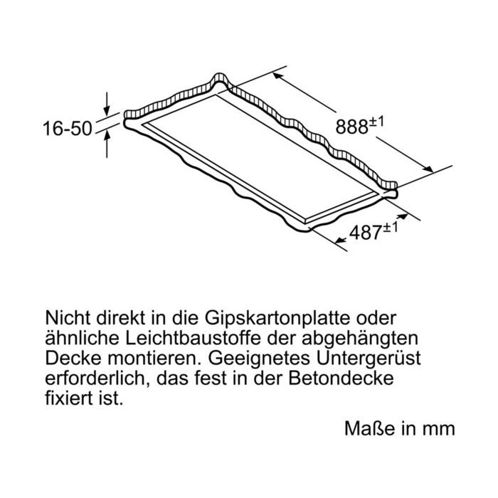 Siemens Deckenlüfter iQ500 LR97CAQ50