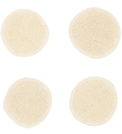 Engel Stilleinlage - Seide/Wolle - 4er-Pack - Natur
