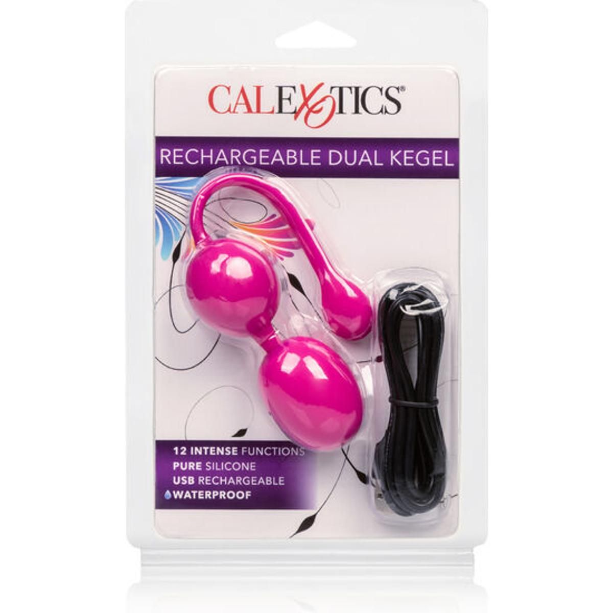 Rechargeable Dual Kegel | Kegelkugeln für effektives Beckenbodentraining | California Exotics