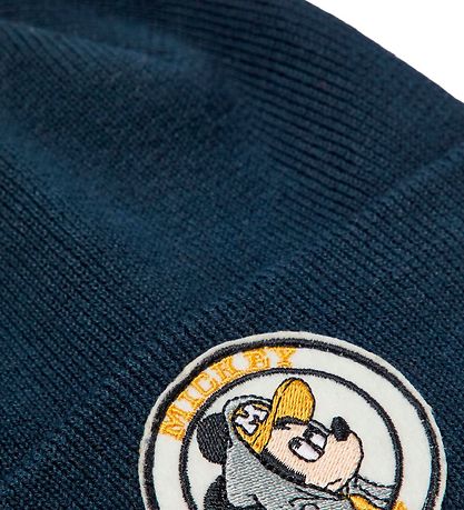 Name It Mütze - NmmMickey - Strick - Mickey Mouse - Dark Sapphir