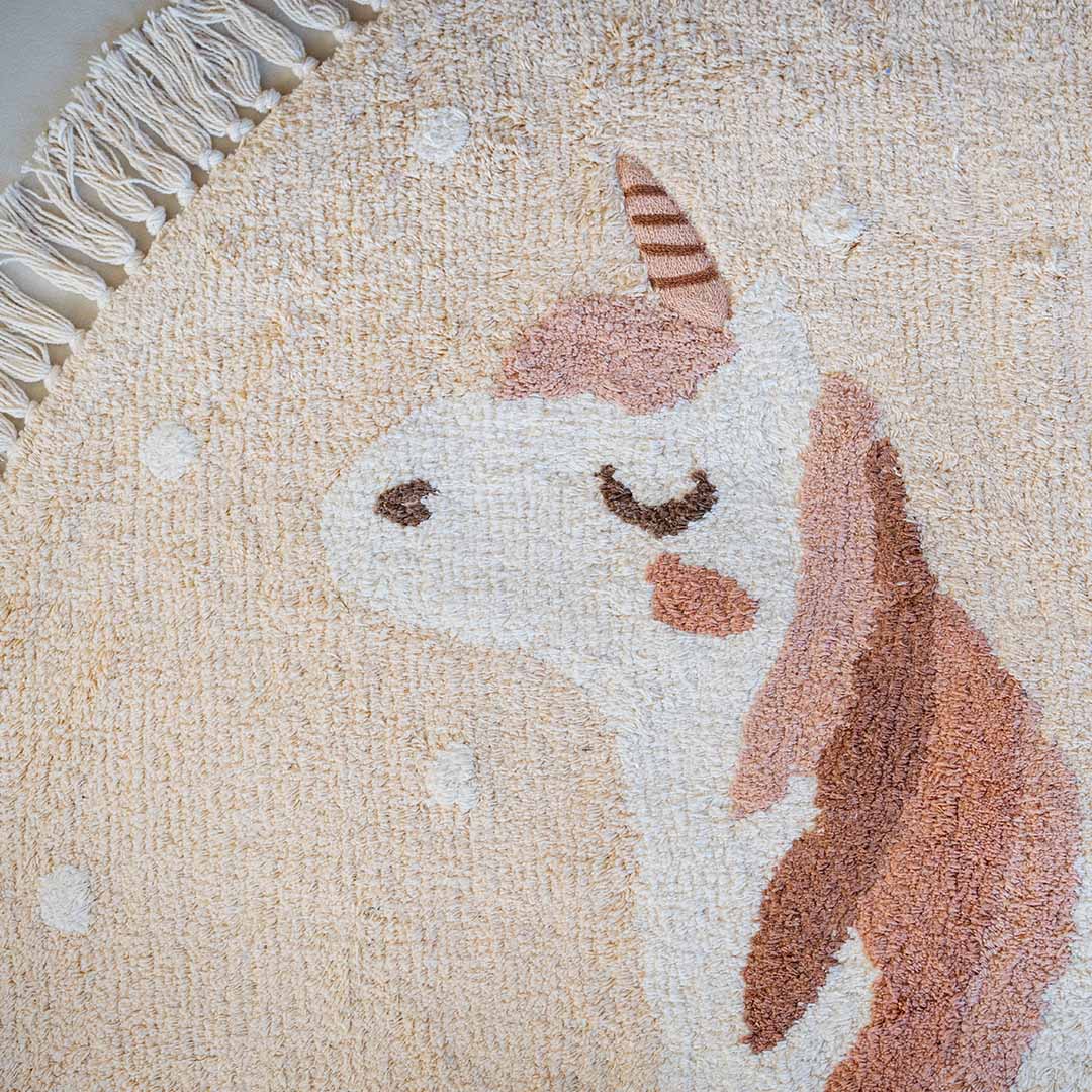 tapis petit vloerkleed faye - 130x130 cm