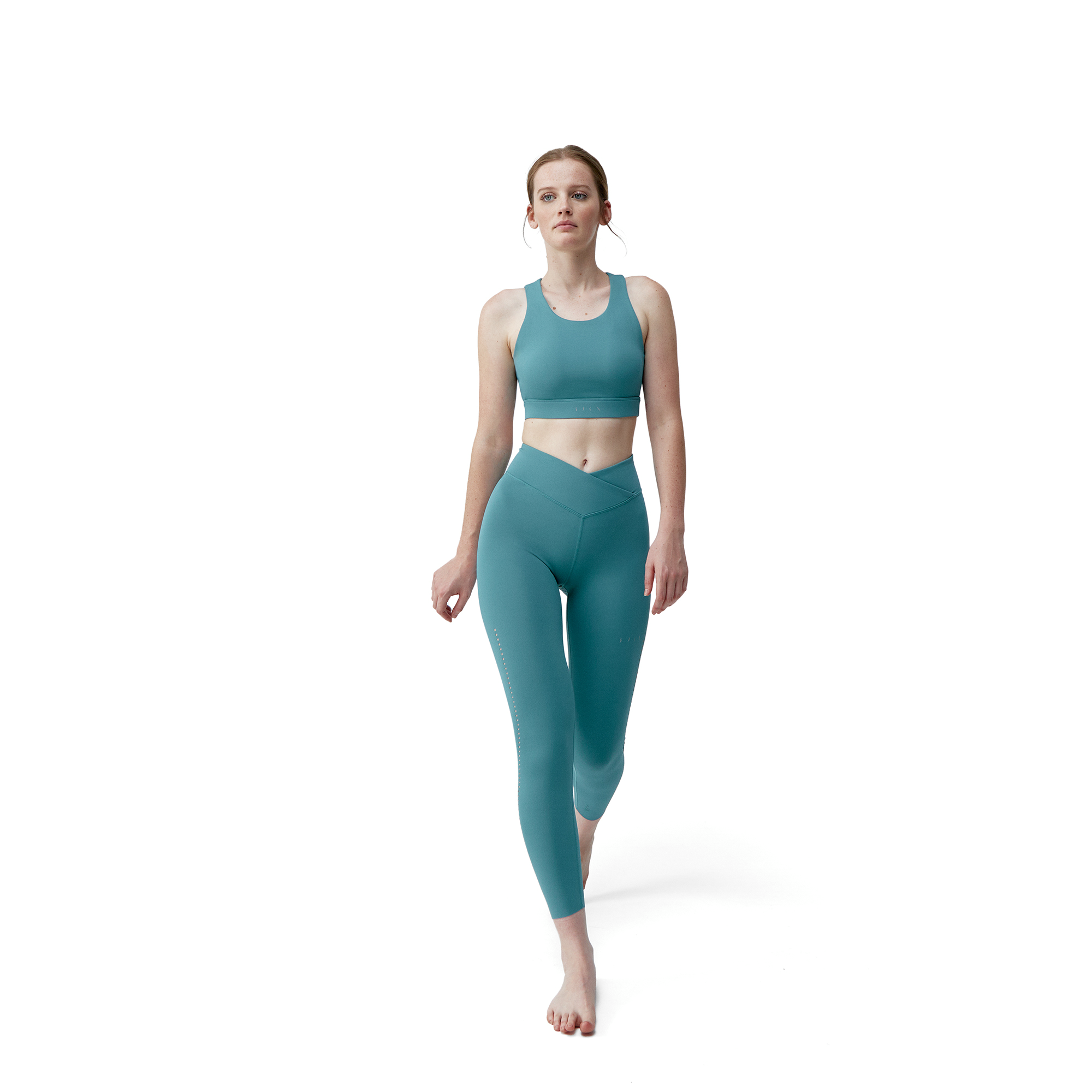 NARA - Legging nara avec ceinture croisée | Bleu
