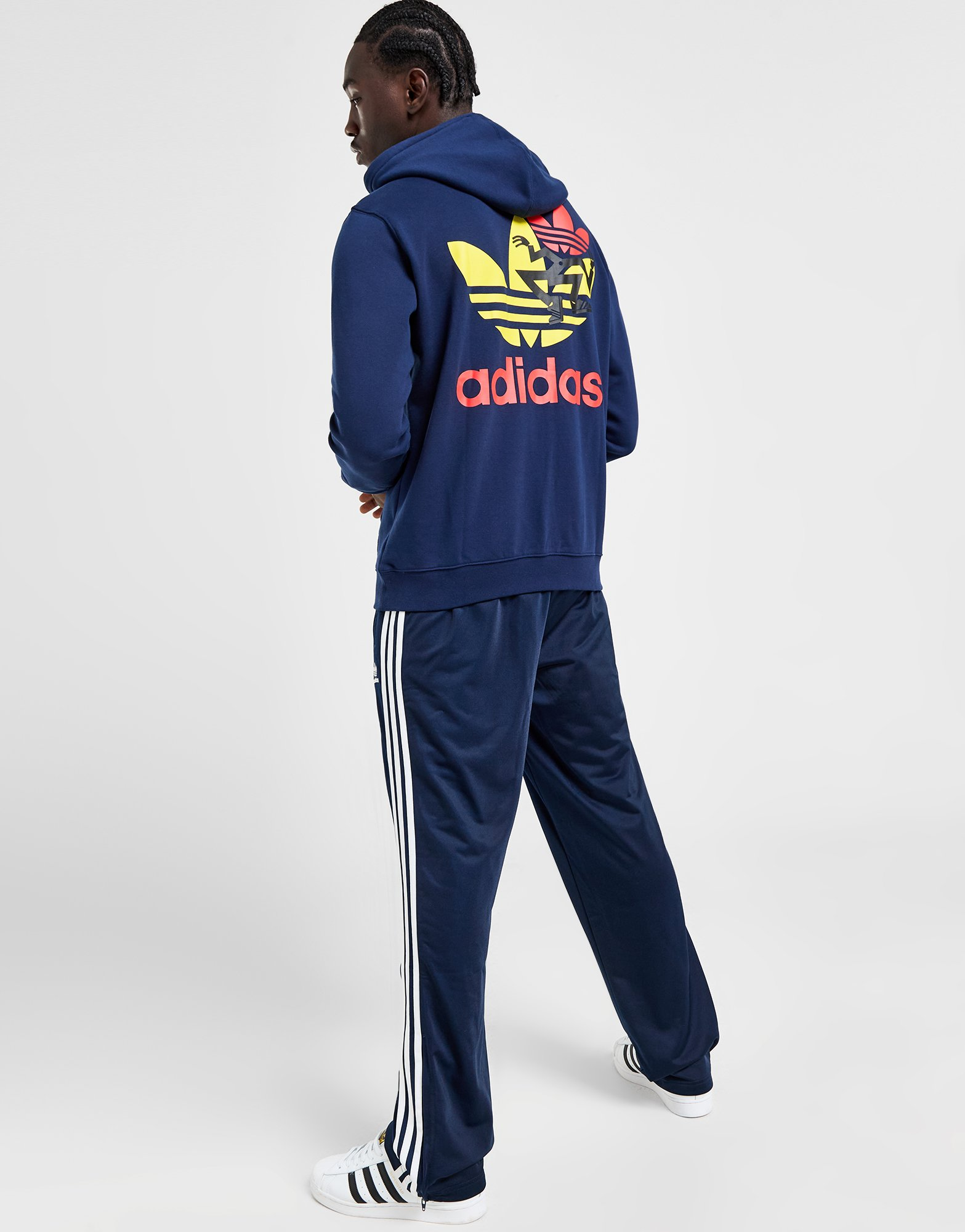 adidas Originals Sweat à Capuche Dance Trefoil Homme