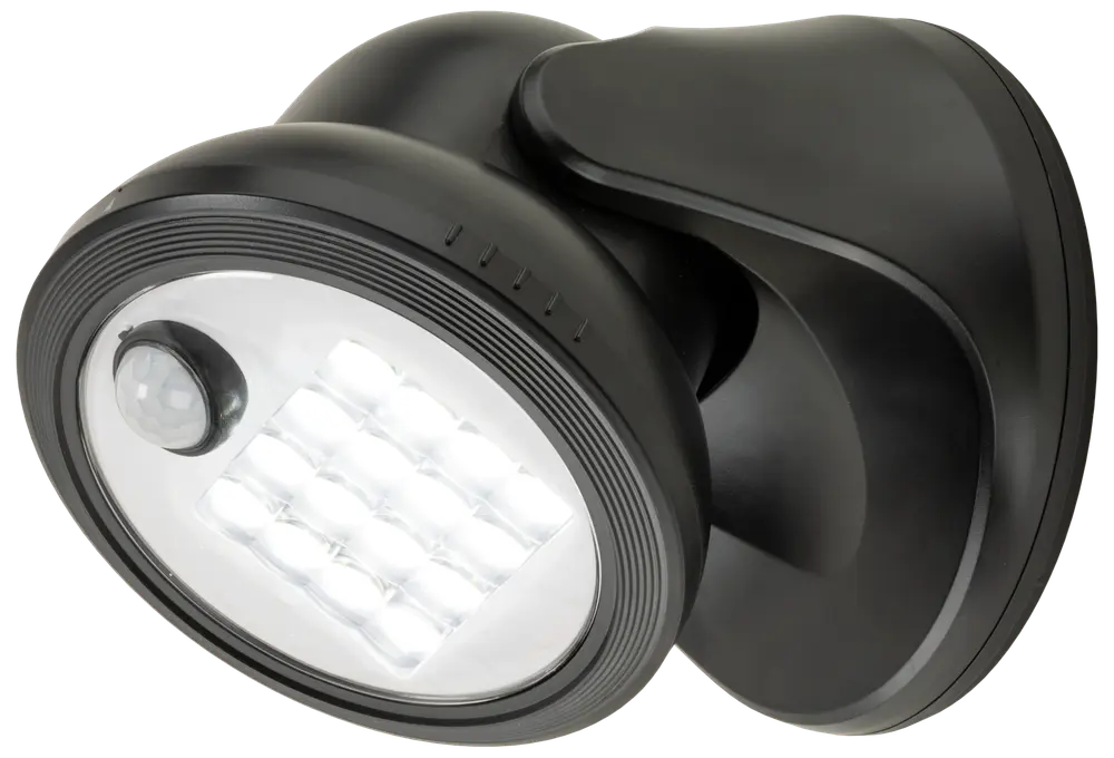 BRIGHT DESIGN LED-lampe med sensor - sort