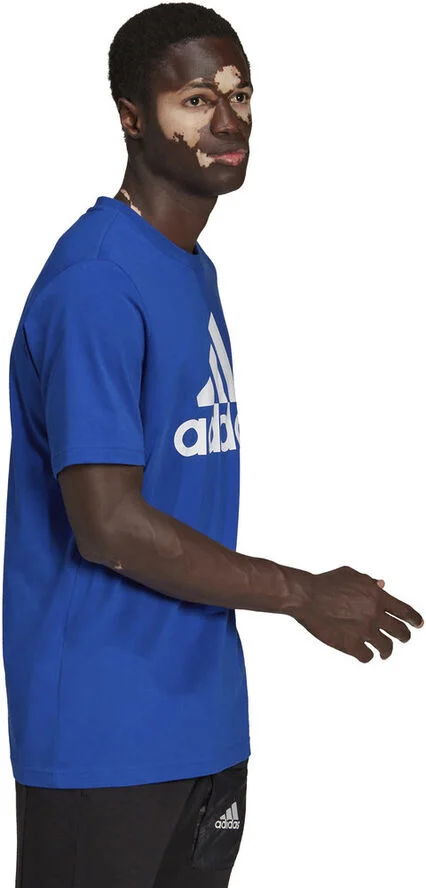 adidas Essentials Big Logo T-shirt Blå