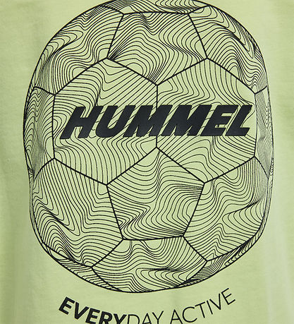 Hummel T-Shirt - HmlCasper - Shadow Limette