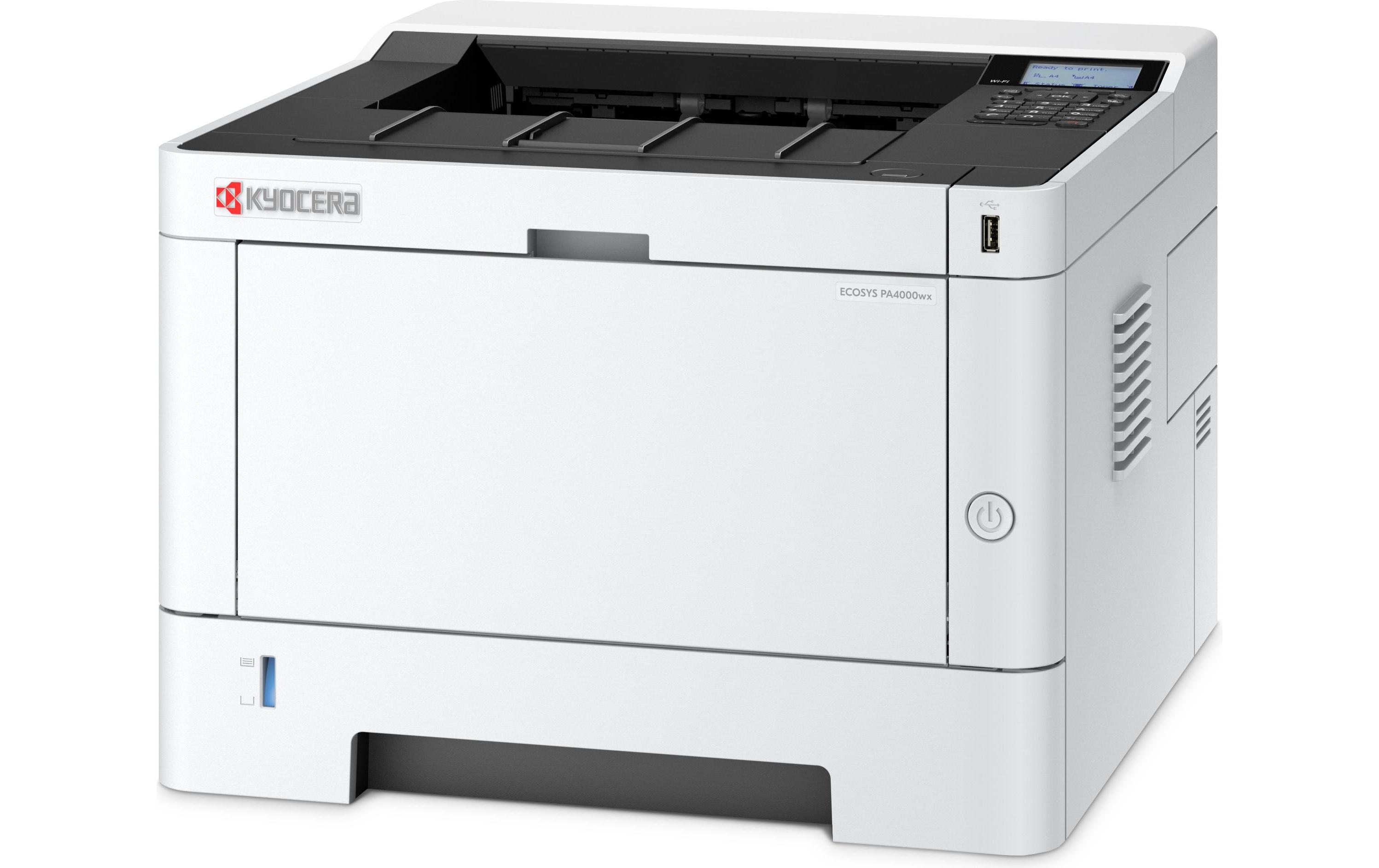 Drucker ECOSYS PA4000x<br>Schneller, netzwerkfähiger Laserdrucker
