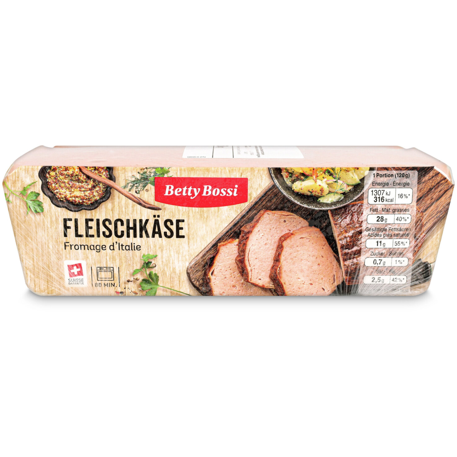 Betty Bossi Fleischkäse zum Backen