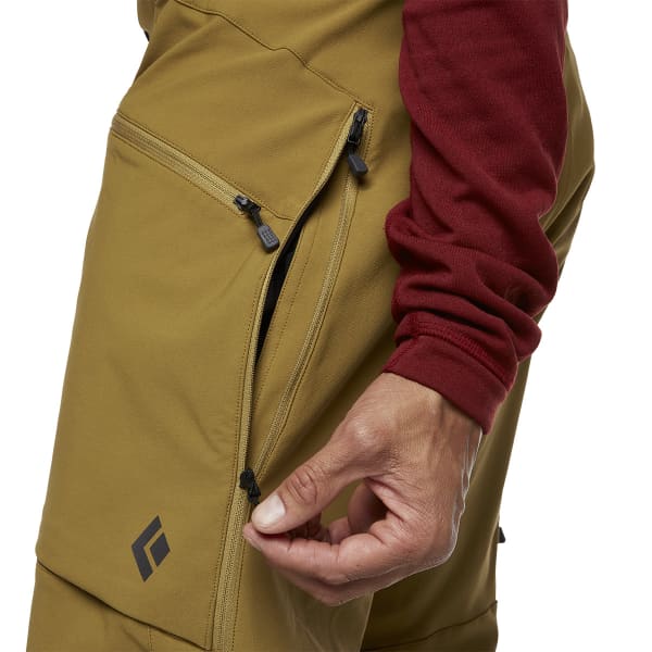 Pantalon ski de randonnée BLACK DIAMOND M DAWN PATROL PANTS DARK CURRY
