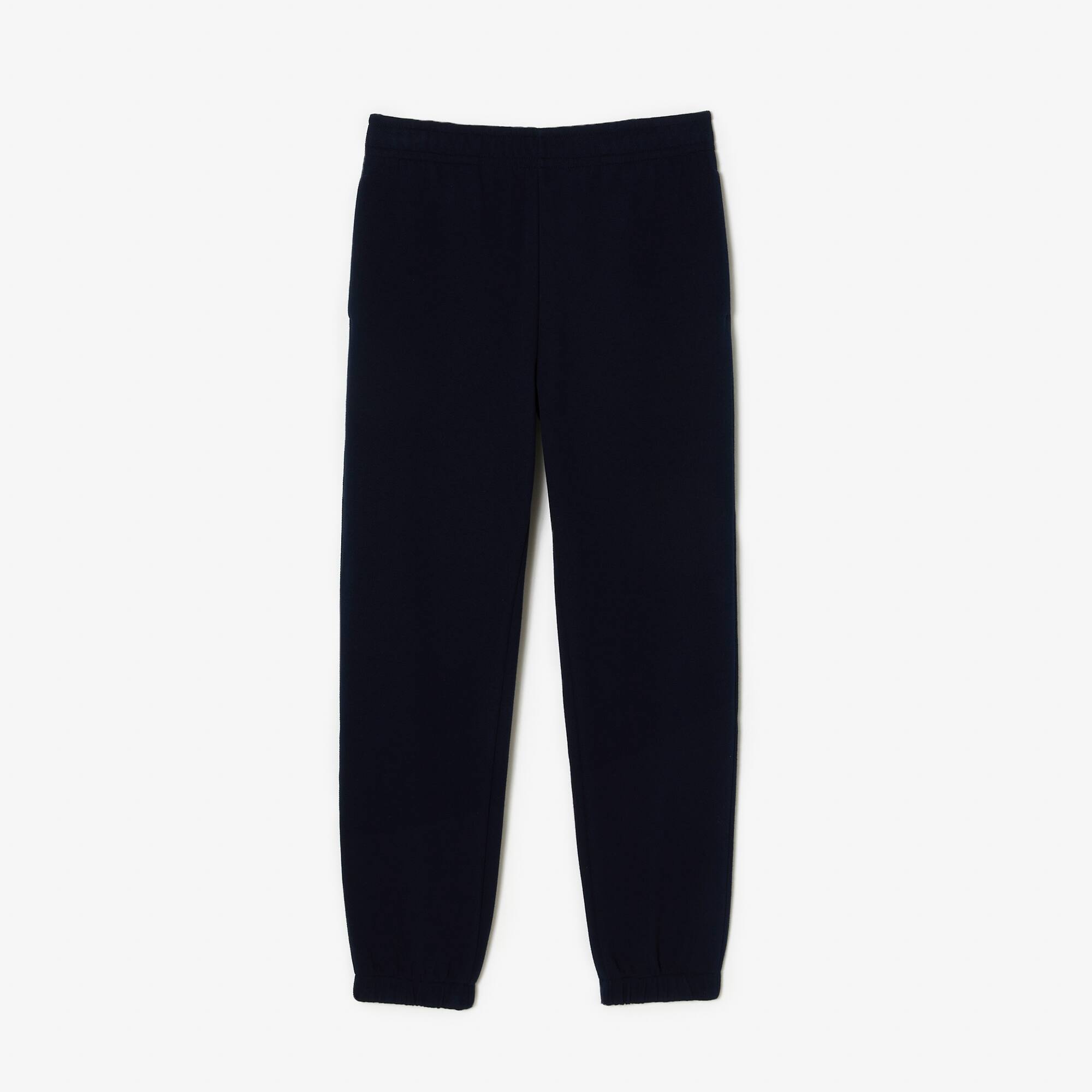 Pantalon de jogging Jogger en coton mélangé uni Pantalons de survêtement - Bleu - Lacoste - Femme