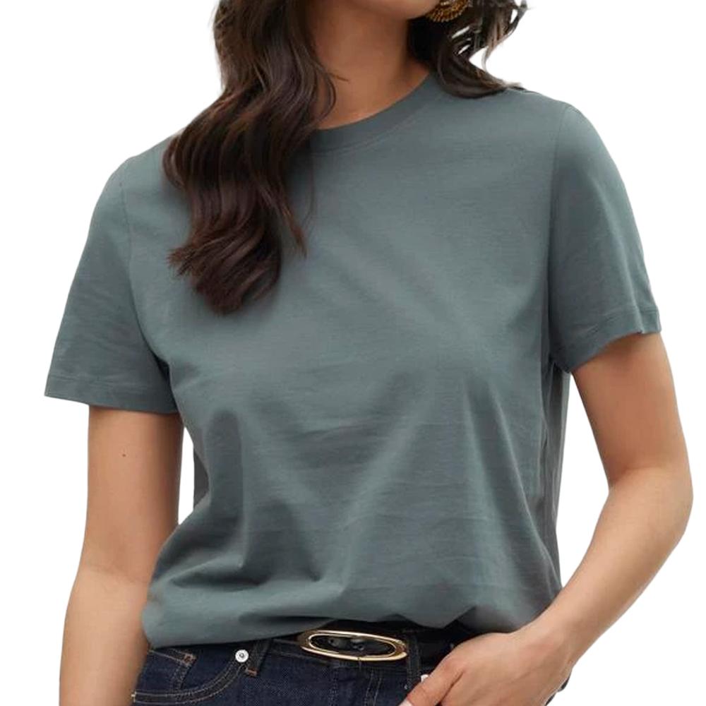 Vero Moda T-shirt Kaki Femme Vero Moda Paulina