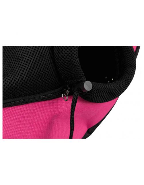Trixie Buikdrager Sling - Hondendraagtas - 50x25x18 cm Roze Zwart