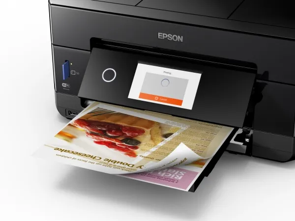 Epson Expression Premium XP-7100 Small-in-One - Multifunktionsprinter - farve - blækprinter - Legal (216 x 356 mm) (original) - A4/Legal (medie) - op til 11 spm (kopiering) - op til 15.8 spm (udskriver) - 120 ark - USB 2.0, Gigabit LAN, Wi-Fi(n) - so