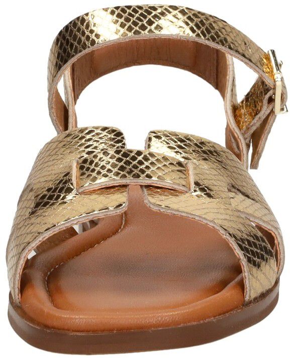 Red Rag Sandalen Plat goudkleur