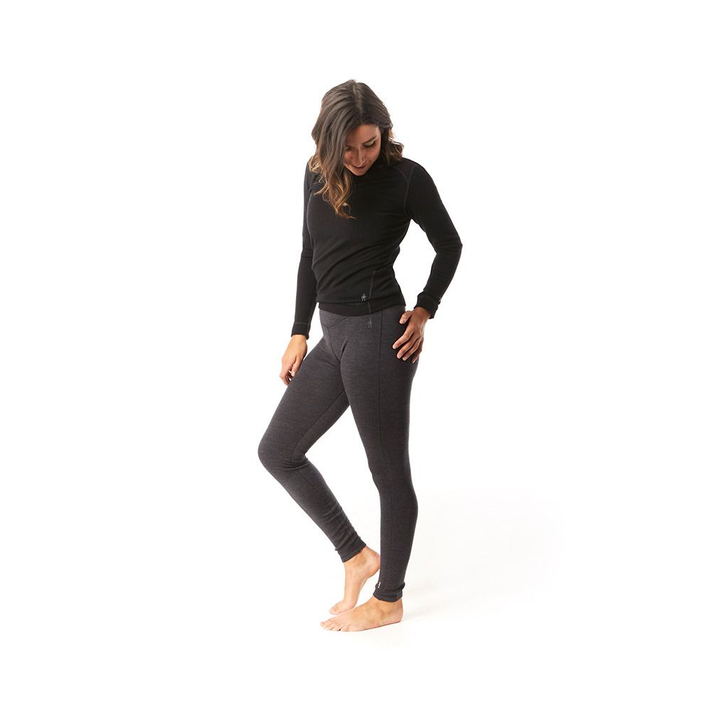 Smartwool CLASSIC THERMAL MERINO - Sous-couche Femme charcoal heather