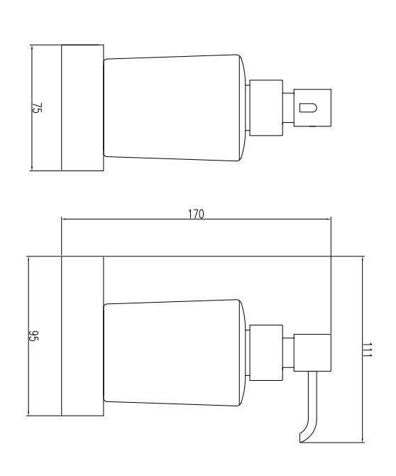 Eastbrook Vercelli messing zeepdispenser chroom