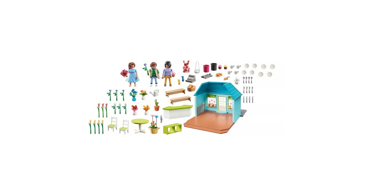 PLAYMOBILMy Life - Bloemenwinkel Constructiespeelgoed  (71807)