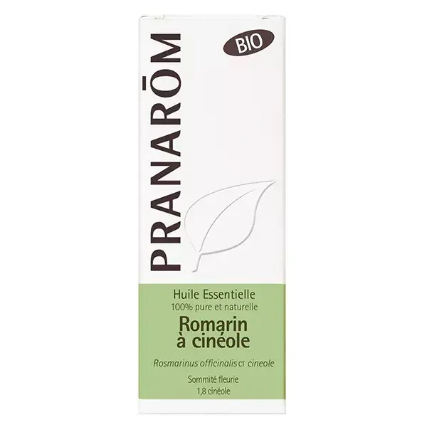 Óleo Essencial de Alecrim Cineol Orgânico Pranarom 10ml