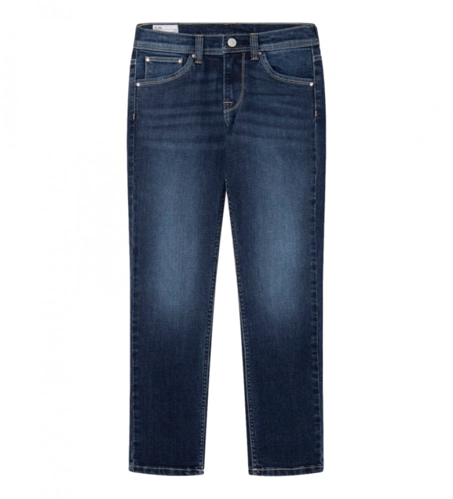 Calça jeans Pepe Jeans Cashed slim fit azul marinho escuro