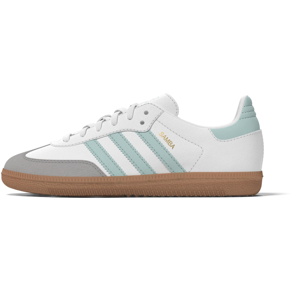 Køb adidas Originals Ftwr White/Semi Flash Aqua/Gum 3 Samba Og C Sneakers