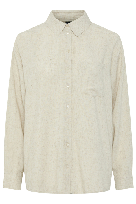 Pieces beige dames blouse
