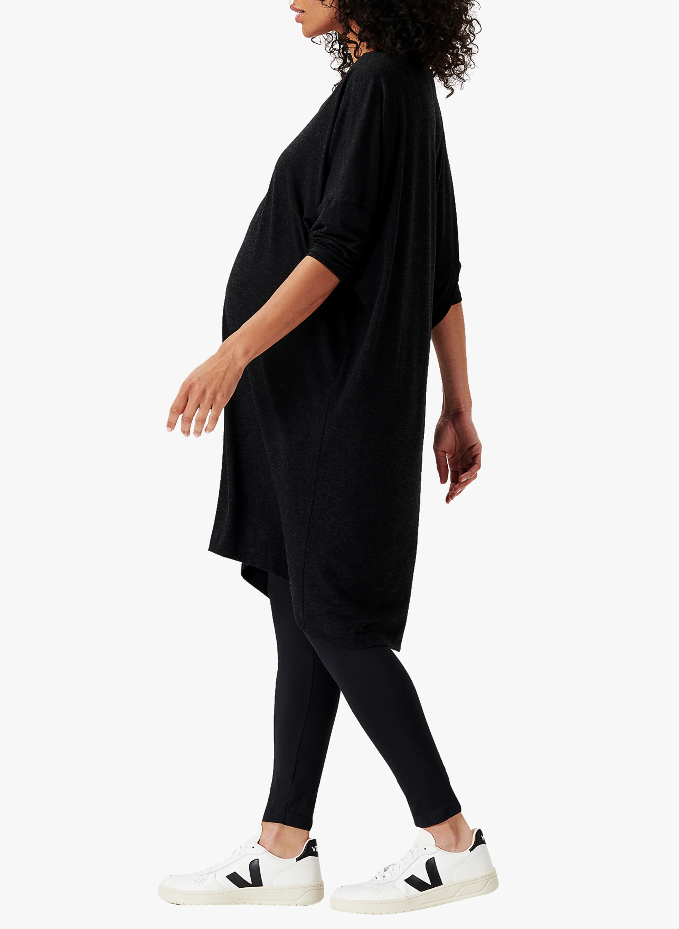 OLIVET - Robe de grossesse | Gris