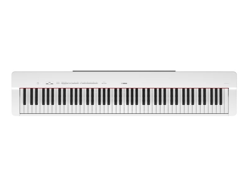 Yamaha E-Piano P-225WH Kompaktes Digitalpiano mit Klang und Funktionen für fortgeschrittene Spieler